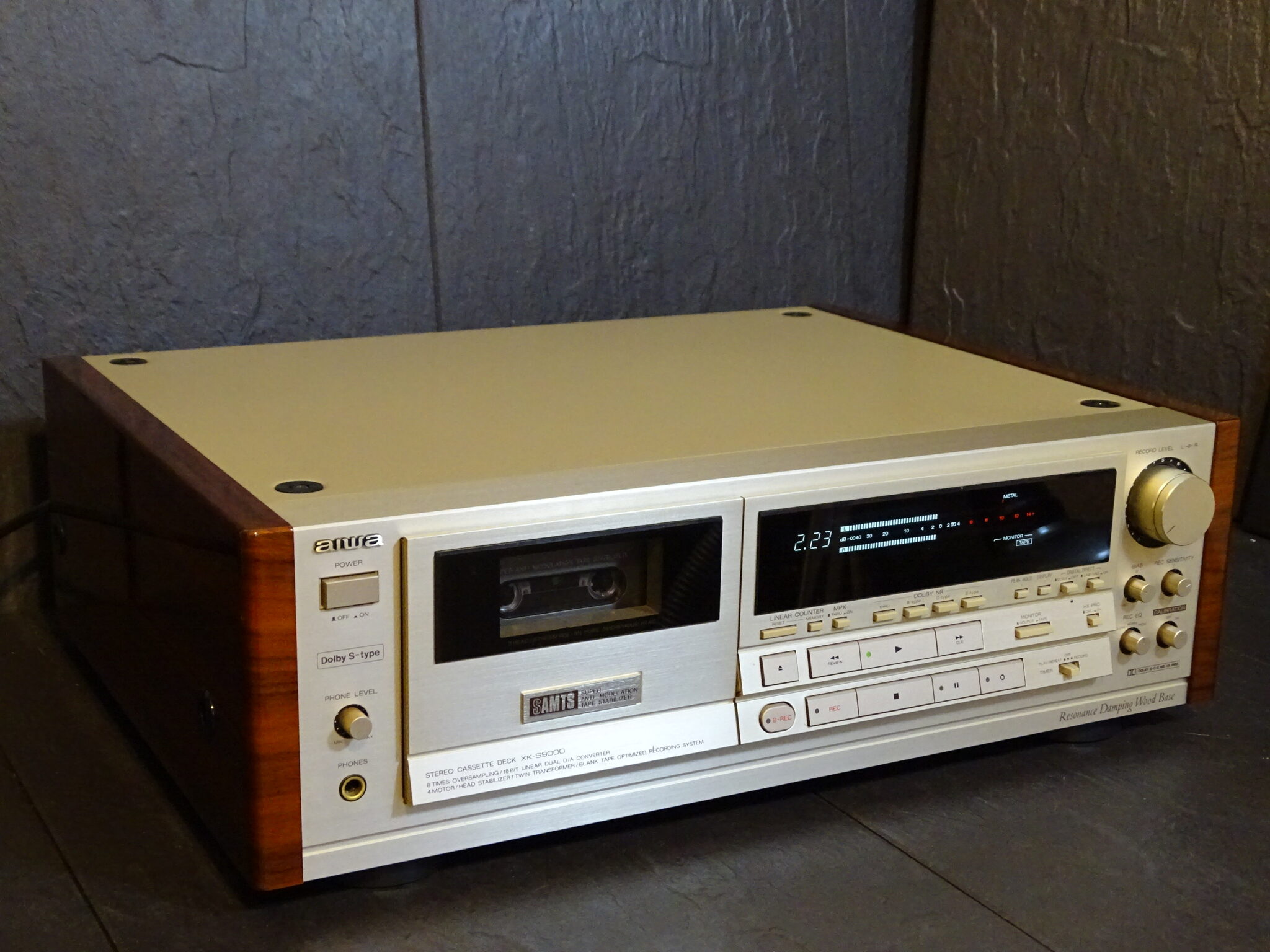 Aiwa Xk S Stereo Casette Deck Retroaudio