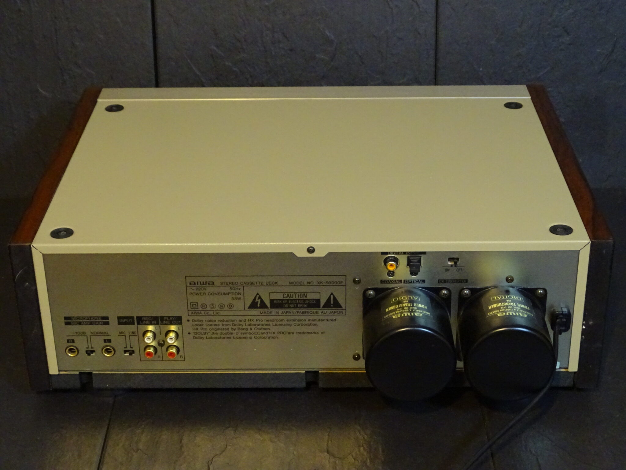 Aiwa Xk S Stereo Casette Deck Retroaudio