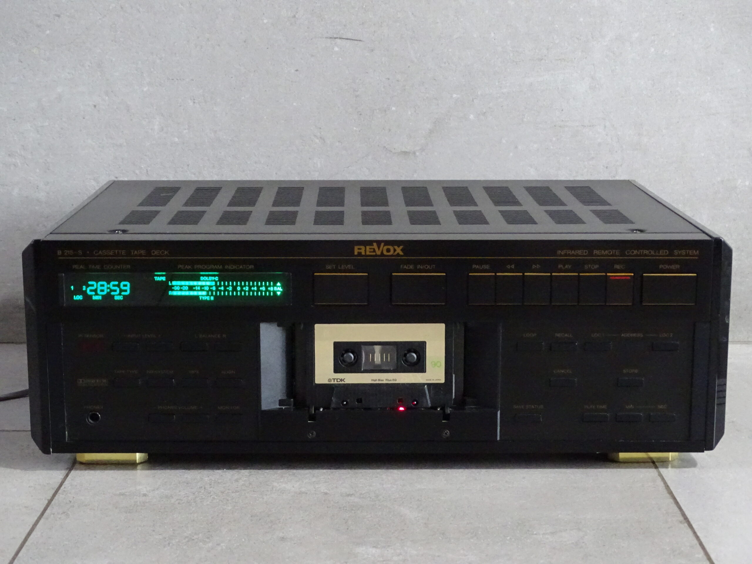 REVOX B 215 S TAPE DECK serviced boxed – Bild 3