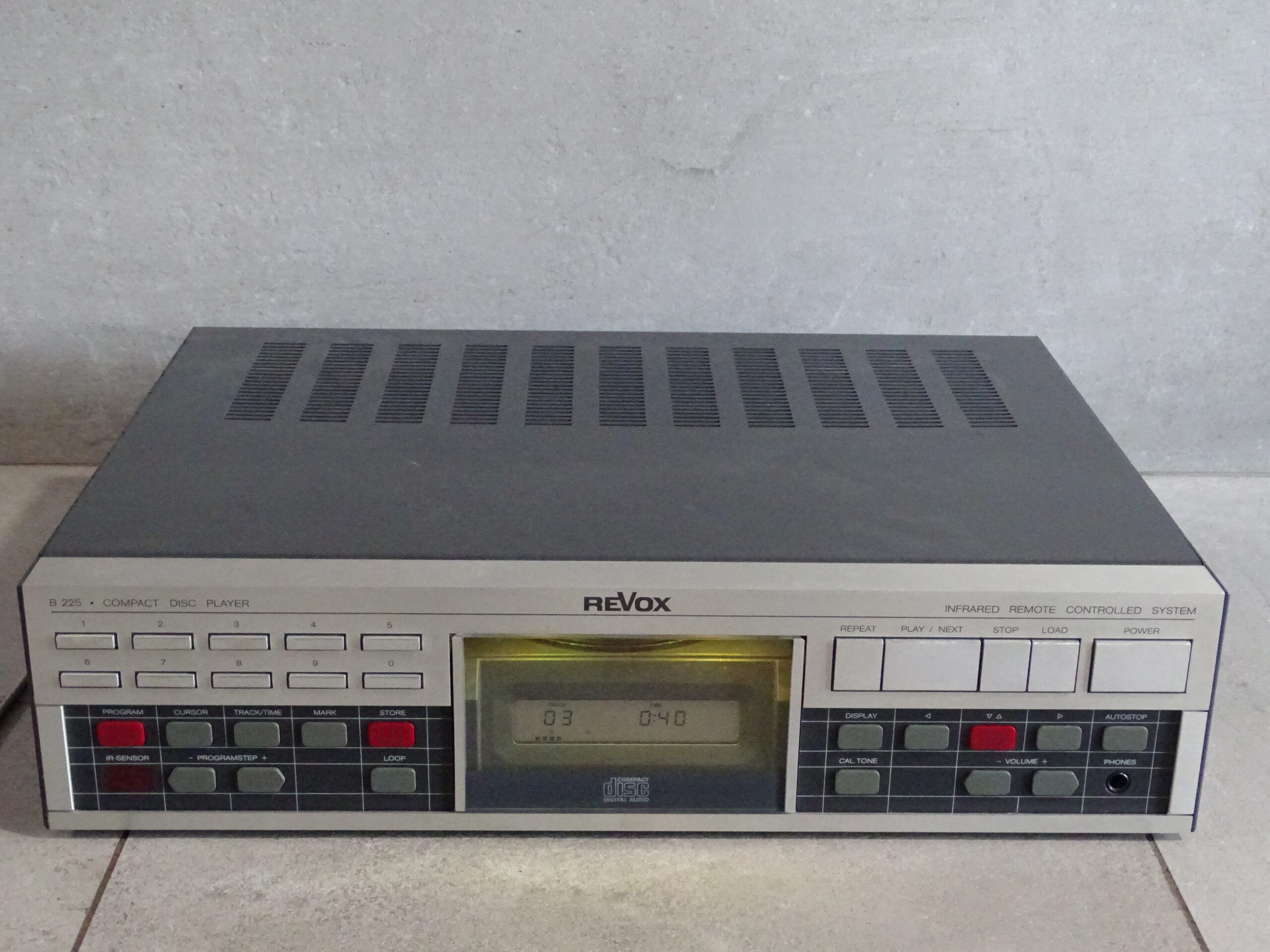 REVOX B 225 CD-PLAYER EXCELLENT SERVICED – Bild 6