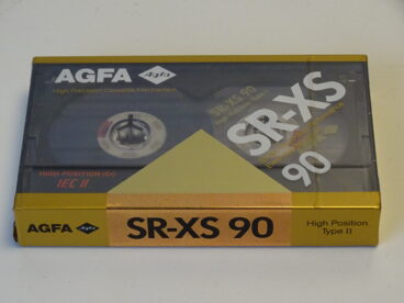 AGFA SR-XS 90 NEW OLD STOCK 10 AUDIOKASSETTEN 10 CASSETTES SEALED