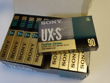 SONY UX-S90c NEW OLD STOCK 10 AUDIOKASSETTEN 10 CASSETTES SEALED